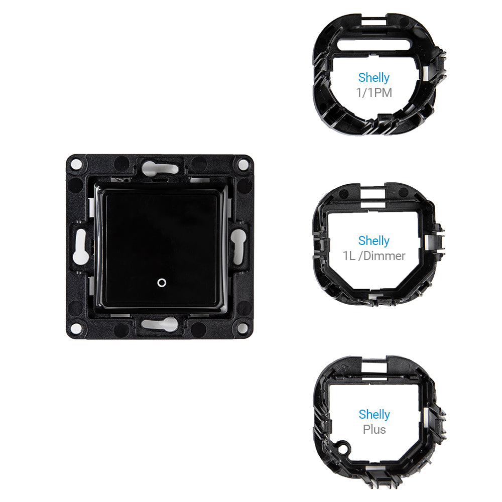 Shelly Wall Switch 1 - Black