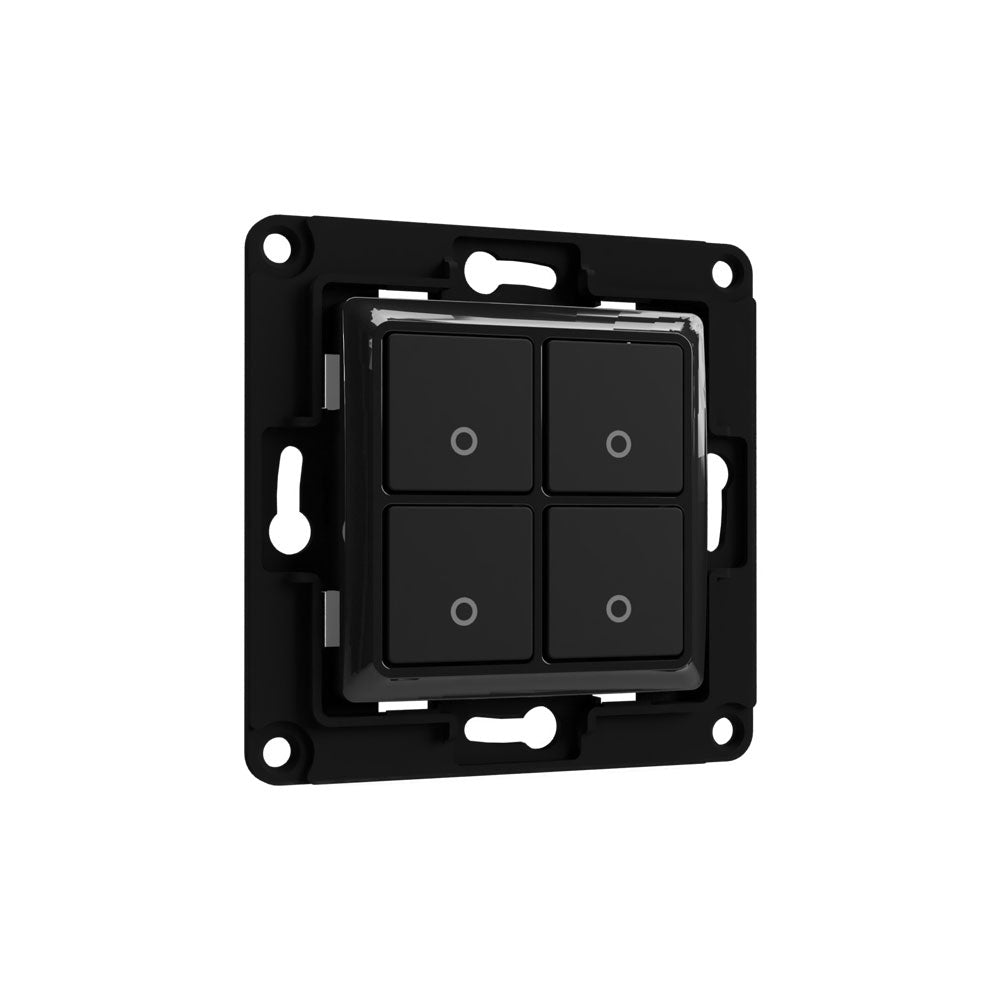 Shelly Wall Switch 4 - Black